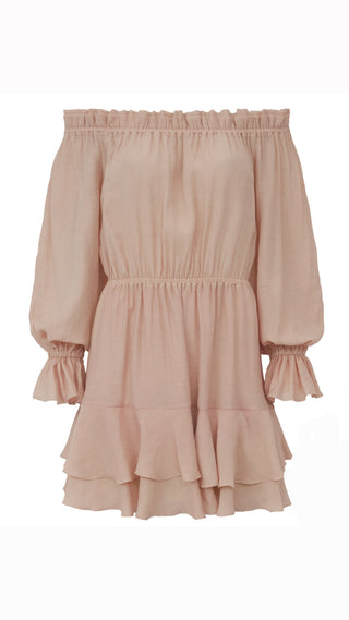 Vestido ombro a ombro